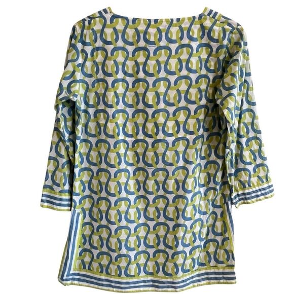 Gretchen Scott Womens Tunic Coverup Top Size S Beachy Resort Vacation Coastal - Picture 3 of 9